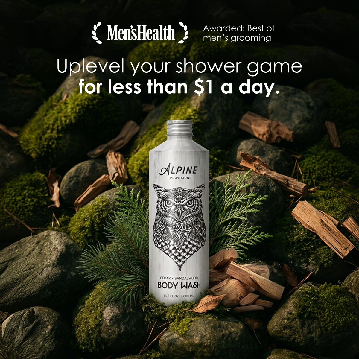 Cedar + Sandalwood | Body Wash